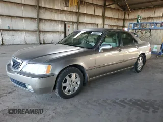 2002 Acura RL with VIN JH4KA96522C015919, listed as a Copart auction lot 43828005 with 242,344 mi miles and Salvage Title. Bid and sale history available at carsss.com. Image 1.