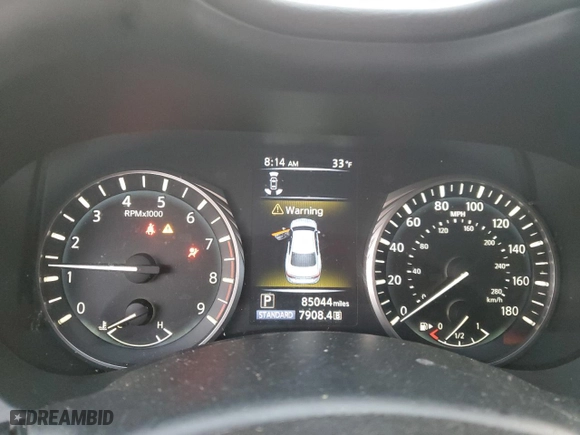 2021 Infiniti Q50 RED SPORT 400 with VIN JN1FV7DR6MM880247, listed as a Copart auction lot 85883514 with 85,044 mi miles and Salvage Title. Bid and sale history available at carsss.com. Image 9.