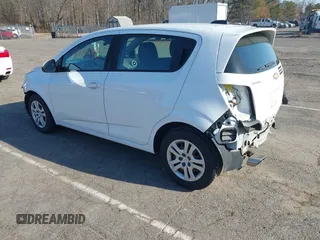 2020 Chevrolet Sonic LT with VIN 1G1JG6SB8L4109586, listed as a IAAI auction lot 41789746 with 104,200 mi miles and . Bid and sale history available at DreamBid. Image 3.