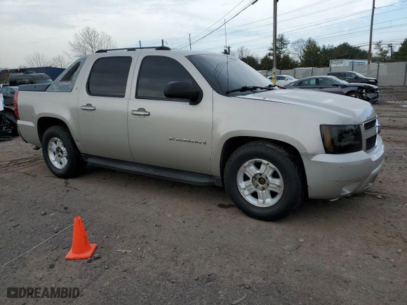 2007 Chevrolet Avalanche LT w/3LT with VIN 3GNFK12387G242923, listed as a Copart auction lot 49131214 with 176,471 mi miles and Salvage Title. Bid and sale history available at carsss.com. Image 4.