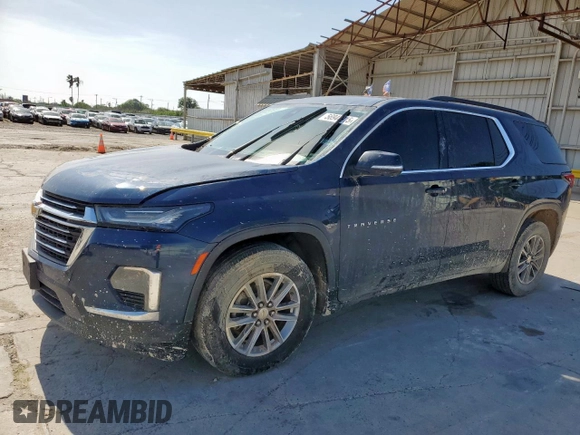 2022 Chevrolet Traverse LT Cloth with VIN 1GNERGKW9NJ126601, listed as a Copart auction lot 56944915 with Not provided miles and Salvage title. Bid and sale history available at DreamBid. Image 1.