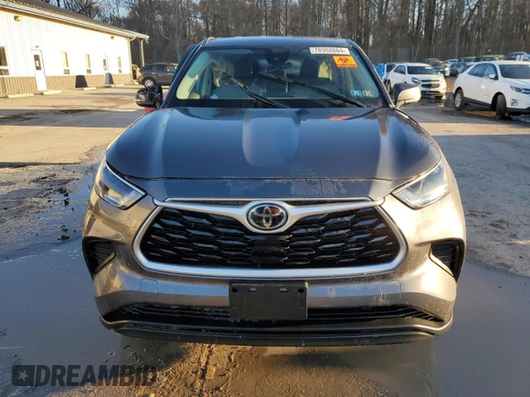 2022 Toyota Highlander L z VIN 5TDCZRBH4NS167654, wystawiony jako Copart lot #78988884 z przebiegiem 43 416 mil mil oraz Szkoda całkowita • Salvage title. Historia ofert i sprzedaży dostępna na DreamBid. Obrazek 5.