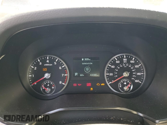 2022 Kia Telluride EX with VIN 5XYP3DHC1NG211253, listed as a Copart auction lot 56761915 with 43,086 mi miles and Salvage title. Bid and sale history available at DreamBid. Image 9.