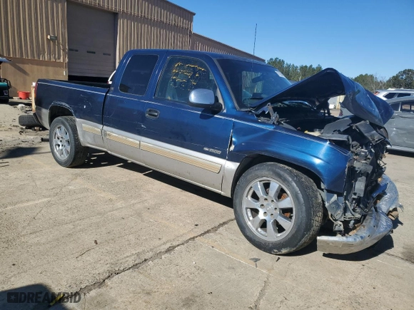 2001 Chevrolet Silverado 1500 LT with VIN 2GCEC19T111325889, listed as a Copart auction lot 87169414 with 0 mi miles and Salvage Title. Bid and sale history available at carsss.com. Image 4.