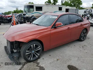 2018 BMW 3 Series 330i xDrive with VIN WBA8D9G54JNU67503, listed as a Copart auction lot 58824155 with 98,813 mi miles and Salvage title. Bid and sale history available at DreamBid. Image 1.