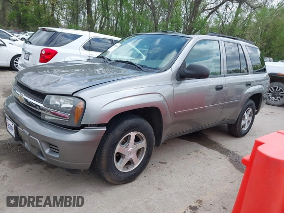 2006 Chevrolet TrailBlazer LS with VIN 1GNDT13SX62152545, listed as a IAAI auction lot 42054501 with 78,976 mi miles and . Bid and sale history available at DreamBid. Image 2.