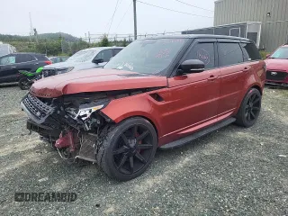 2014 Land Rover Range Rover Sport Autobiography with VIN SALWV2TF5EA358390, listed as a Copart auction lot 62114895 with 88,228 mi miles and Salvage title. Bid and sale history available at DreamBid. Image 1.