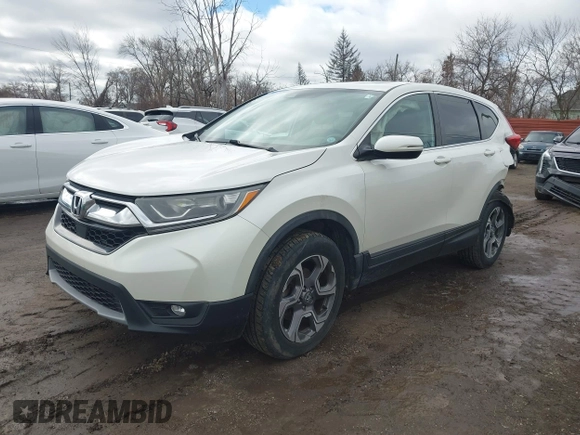 2017 Honda CR-V EX with VIN 5J6RW2H57HL030974, listed as a IAAI auction lot 41745069 with 98,695 mi miles. Bid and sale history available at carsss.com. Image 17.