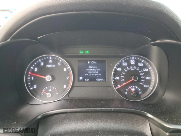 2020 Kia Forte LXS with VIN 3KPF24AD5LE186739, listed as a Copart auction lot 84749924 with 68,961 mi miles and Salvage Title. Bid and sale history available at carsss.com. Image 9.