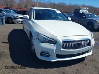 2014 Infiniti Q50 Sport with VIN JN1BV7AP7EM679296, listed as a IAAI auction lot 41834654 with 126,337 mi miles and . Bid and sale history available at DreamBid. Image 6.
