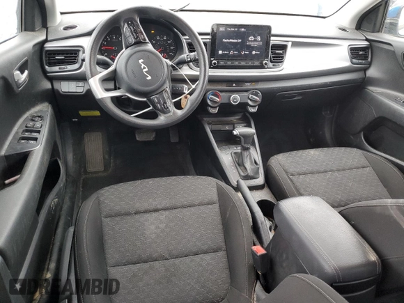 2022 Kia Rio S with VIN 3KPA24AD6NE468983, listed as a Copart auction lot 48942485 with 83,878 mi miles and Salvage Title. Bid and sale history available at carsss.com. Image 8.