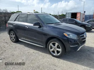 2017 Mercedes-Benz GLE 350 with VIN 4JGDA5JB4HA909503, listed as a Copart auction lot 60791885 with 108,610 mi miles and Salvage title. Bid and sale history available at DreamBid. Image 4.