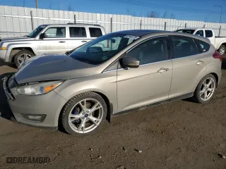 2015 Ford Focus Titanium with VIN 1FADP3N20FL272134, listed as a Copart auction lot 52144175 with 159,423 mi miles and Salvage Title. Bid and sale history available at carsss.com. Image 1.