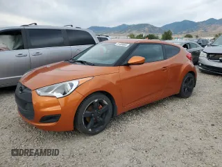 2012 Hyundai Veloster w/Black Int с VIN KMHTC6ADXCU042547, выставлен на аукционе Copart как лот 61409865 с пробегом Не указан миль и Чистый • Clean title. История ставок и продаж доступна на DreamBid. Изображение 1.