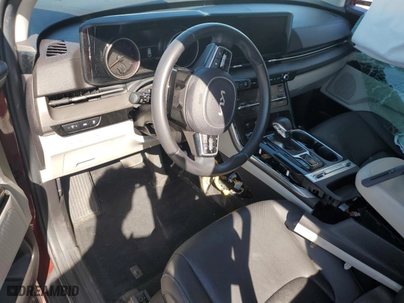2022 Kia Carnival SX with VIN KNDNE5H32N6067285, listed as a Copart auction lot 75514734 with 103,473 mi miles and Salvage Title. Bid and sale history available at carsss.com. Image 8.