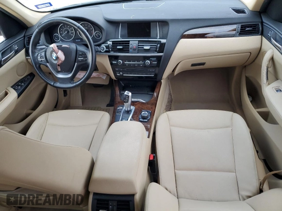 2016 BMW X3 sDrive28i with VIN 5UXWZ7C51G0M83555, listed as a Copart auction lot 87007234 with 111,070 mi miles and Salvage Title. Bid and sale history available at DreamBid. Image 8.