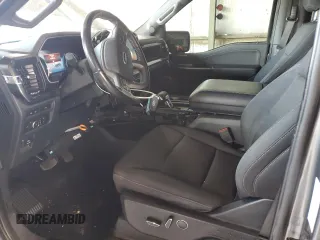 2021 Ford F-150 XL with VIN 1FTEW1C58MFB54623, listed as a Copart auction lot 55072405 with 115,374 mi miles and Salvage title. Bid and sale history available at DreamBid. Image 7.
