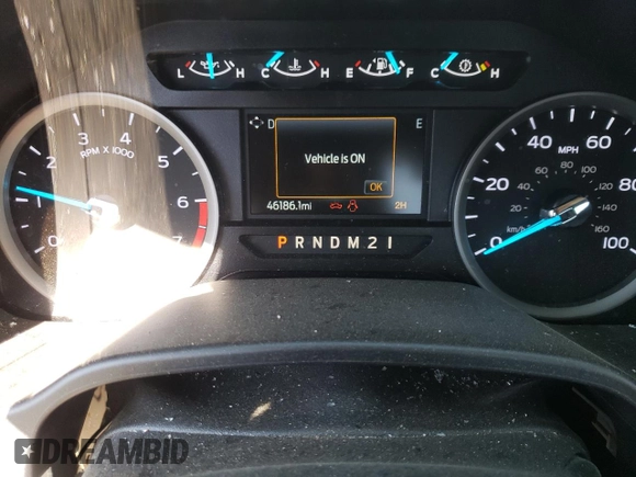 2020 Ford F-250 XL with VIN 1FTBF2B6XLEE98980, listed as a Copart auction lot 76969654 with 46,186 mi miles and Salvage title. Bid and sale history available at DreamBid. Image 9.