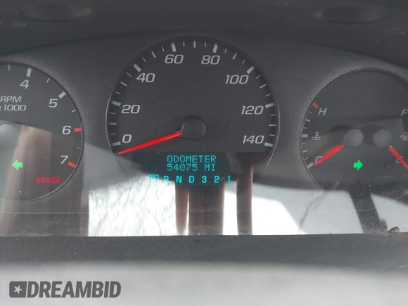 2008 Chevrolet Impala LS with VIN 2G1WB58K681246552, listed as a IAAI auction lot 42278826 with 54,075 mi miles and . Bid and sale history available at DreamBid. Image 7.