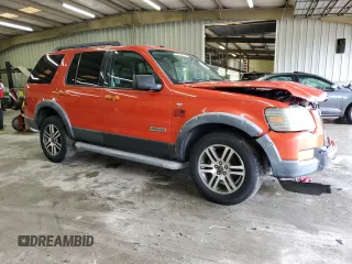 2007 Ford Explorer XLT with VIN 1FMEU73897UA37325, listed as a Copart auction lot 45277585 with 105,869 mi miles and Salvage Title. Bid and sale history available at carsss.com. Image 4.