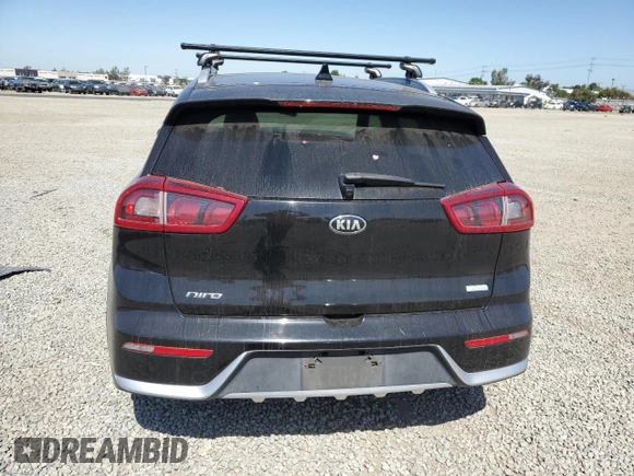 2018 Kia Niro LX with VIN KNDCB3LC3J5164717, listed as a Copart auction lot 52824605 with 82,074 mi miles and Salvage Title. Bid and sale history available at carsss.com. Image 6.