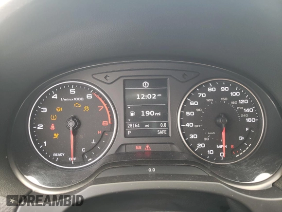 2016 Audi A3 1.8T Premium with VIN WAUA7GFF6G1094777, listed as a Copart auction lot 51149393 with 28,164 mi miles. Bid and sale history available at carsss.com. Image 9.