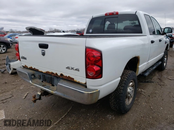 2009 Dodge Ram 2500 SLT with VIN 3D7KS28T49G507382, listed as a Copart auction lot 45236483 with 157,245 mi miles and Non Repairable. Bid and sale history available at carsss.com. Image 3.