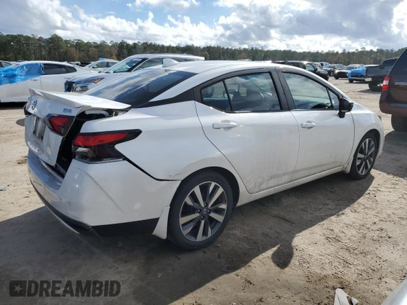 2020 Nissan Versa SR with VIN 3N1CN8FV1LL901789, listed as a Copart auction lot 84638954 with 41,461 mi miles and Salvage Title. Bid and sale history available at DreamBid. Image 3.
