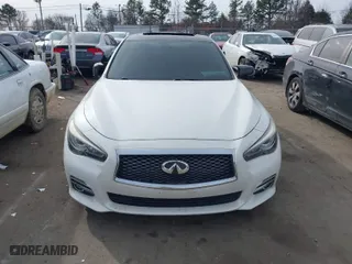 2017 Infiniti Q50 3.0t Premium with VIN JN1EV7AR4HM838763, listed as a IAAI auction lot 41396780 with 102,770 mi miles. Bid and sale history available at carsss.com. Image 12.