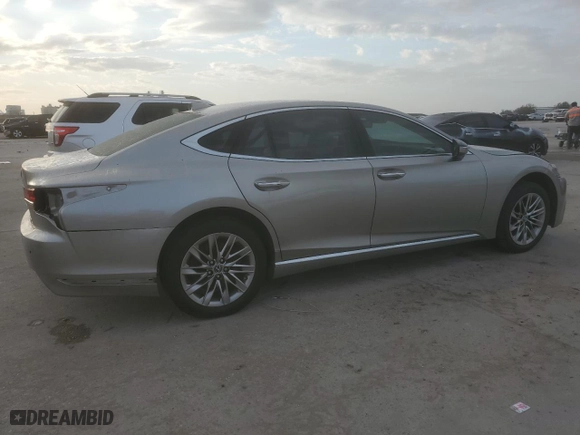 2018 Lexus LS with VIN JTHB51FF3J5003831, listed as a Copart auction lot 44027965 with 74,113 mi miles and Salvage Title. Bid and sale history available at carsss.com. Image 3.