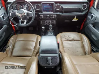 2022 Jeep Gladiator High Altitude with VIN 1C6HJTFG2NL135841, listed as a Copart auction lot 50785915 with 35,309 mi miles and Salvage title. Bid and sale history available at DreamBid. Image 8.