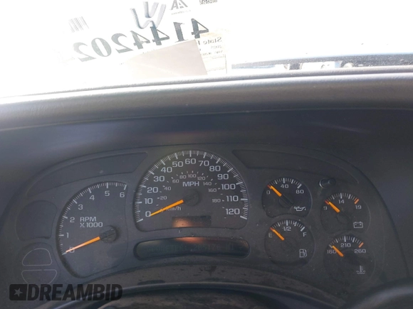 2005 Chevrolet Tahoe Z71 z VIN 1GNEK13T55R268077, wystawiony jako IAAI lot #41442024 z przebiegiem 205 176 mil mil oraz . Historia ofert i sprzedaży dostępna na DreamBid. Obrazek 7.