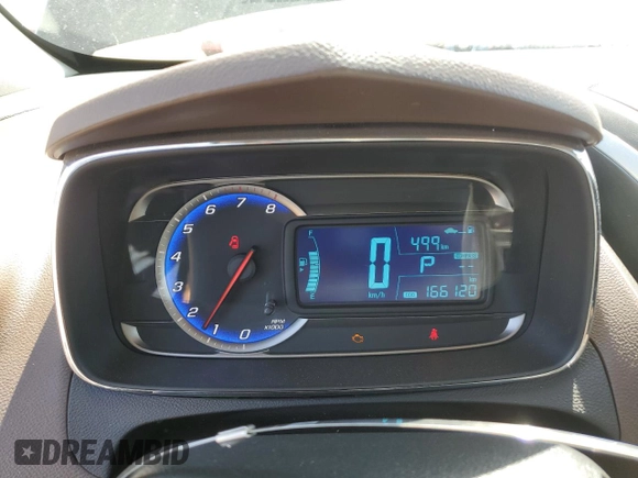 2016 Chevrolet Trax LT with VIN 3GNCJPSB6GL215825, listed as a Copart auction lot 55723165 with 166,120 mi miles and Clean Title. Bid and sale history available at DreamBid. Image 9.