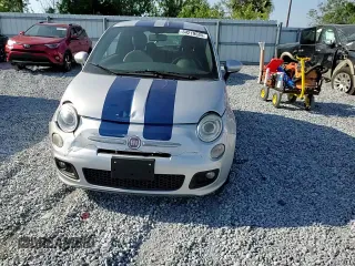 2012 FIAT 500 Sport z VIN 3C3CFFBRXCT357806, wystawiony jako Copart lot #54219585 z przebiegiem Nie podano mil oraz Szkody całkowita. Historia ofert i sprzedaży dostępna na DreamBid. Obrazek 13.