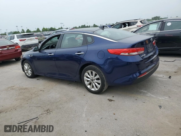 2017 Kia Optima EX with VIN 5XXGU4L35HG158389, listed as a Copart auction lot 59822505 with 80,051 mi miles and Salvage title. Bid and sale history available at DreamBid. Image 2.