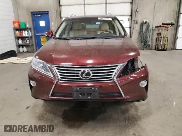 2015 Lexus RX 350 with VIN 2T2ZK1BA8FC192842, listed as a Copart auction lot 54876655 with 117,677 mi miles and Salvage Title. Bid and sale history available at carsss.com. Image 5.