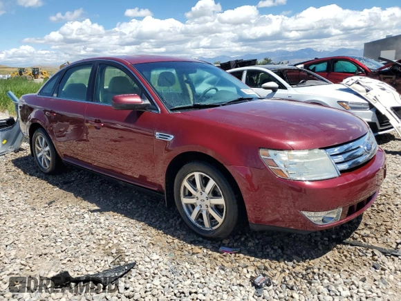 2008 Ford Taurus SEL with VIN 1FAHP24W88G132831, listed as a Copart auction lot 55637404 with 140,369 mi miles and Salvage Title. Bid and sale history available at carsss.com. Image 4.