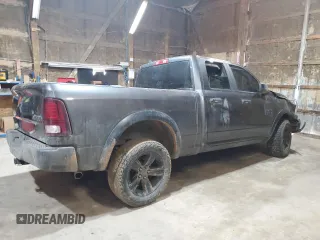 2021 Ram 1500 Warlock with VIN 1C6RR7GG2MS583892, listed as a Copart auction lot 48057845 with 128,586 mi miles and Salvage title. Bid and sale history available at DreamBid. Image 3.