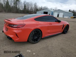 2020 BMW M8 Competition z VIN WBSAE0C03LBM08348, wystawiony jako Copart lot #52863465 z przebiegiem 78 160 mil mil oraz Szkoda całkowita • Salvage title. Historia ofert i sprzedaży dostępna na DreamBid. Obrazek 3.