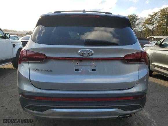 2022 Hyundai Santa Fe SEL with VIN 5NMS24AJ4NH434768, listed as a Copart auction lot 42152325 with 59,230 mi miles and Salvage Title. Bid and sale history available at carsss.com. Image 6.