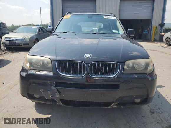 2006 BMW X3 3.0i z VIN WBXPA93456WG92234, wystawiony jako Copart lot #60319775 z przebiegiem Nie podano mil oraz Szkoda całkowita • Salvage title. Historia ofert i sprzedaży dostępna na DreamBid. Obrazek 5.