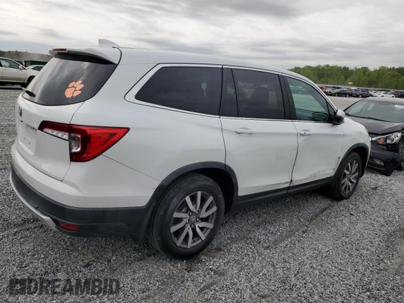 2020 Honda Pilot EX-L с VIN 5FNYF5H5XLB025072, выставлен на аукционе Copart как лот 53275905 с пробегом 34 258 миль миль и Списание • Salvage title. История ставок и продаж доступна на DreamBid. Изображение 3.