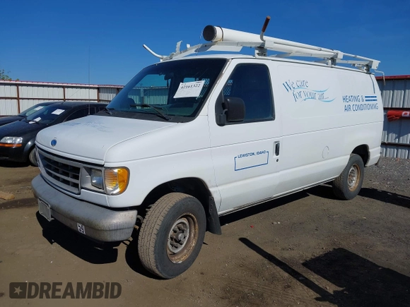 1996 Ford Econoline Cargo with VIN 1FTHE24H2THB18234, listed as a IAAI auction lot 42161322 with 264,835 mi miles and . Bid and sale history available at DreamBid. Image 2.