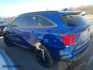2022 Kia Sorento SX with VIN 5XYRKDLF4NG114223, listed as a IAAI auction lot 41492146 with 55,983 mi miles. Bid and sale history available at carsss.com. Image 14.