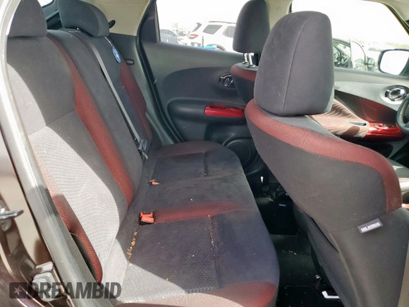 2017 Nissan Juke SL with VIN JN8AF5MR4HT703737, listed as a Copart auction lot 48358135 with 111,420 mi miles and Salvage Title. Bid and sale history available at carsss.com. Image 10.