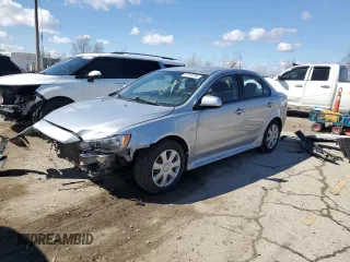 2013 Mitsubishi Lancer ES with VIN JA32U2FUXDU018604, listed as a Copart auction lot 50140795 with 159,787 mi miles and Salvage Title. Bid and sale history available at carsss.com. Image 1.