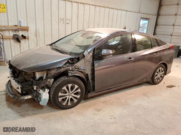 2020 Toyota Prius Prime LE with VIN JTDKARFP4L3141476, listed as a Copart auction lot 45727075 with NaN miles and Salvage Title. Bid and sale history available at carsss.com. Image 1.