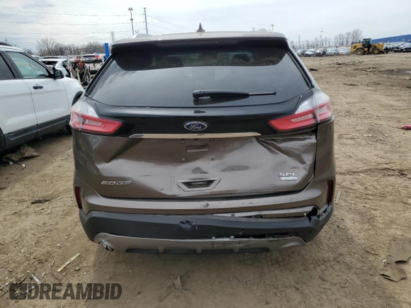 2019 Ford Edge SEL with VIN 2FMPK3J94KBC58476, listed as a Copart auction lot 52316865 with 45,950 mi miles and Clean Title. Bid and sale history available at carsss.com. Image 6.