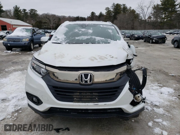 2022 Honda HR-V EX with VIN 3CZRU6H57NM774811, listed as a Copart auction lot 46120225 with 12,321 mi miles and Salvage Title. Bid and sale history available at carsss.com. Image 5.