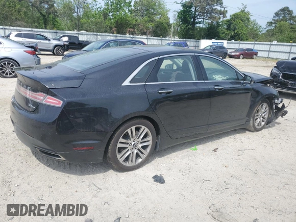 2014 Lincoln MKZ with VIN 3LN6L2G90ER819353, listed as a Copart auction lot 54558945 with 221,912 mi miles and Salvage Title. Bid and sale history available at DreamBid. Image 3.